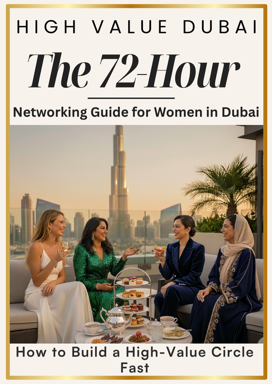 THE 72-Hour Networking Guide for Women in Dubai