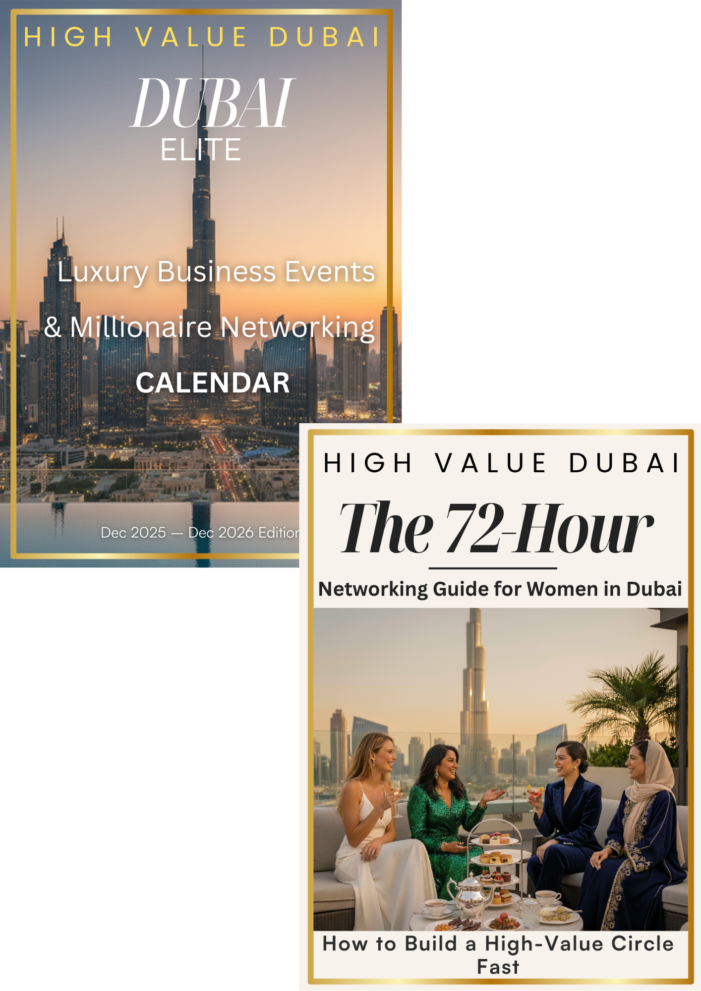 The Dubai Power Network Bundle (Calendar + 72h Guide for Women)